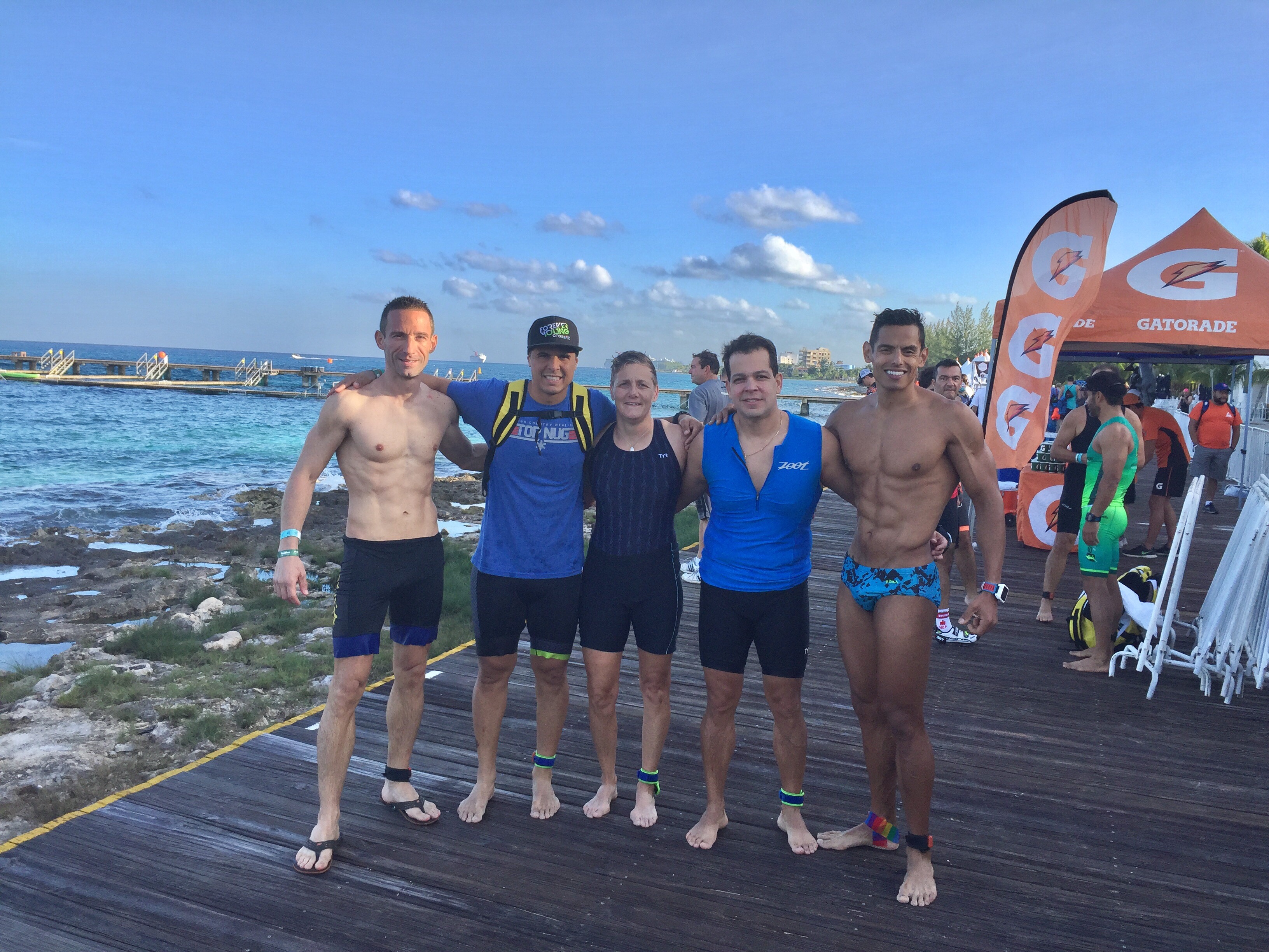 Friday – sprint swim