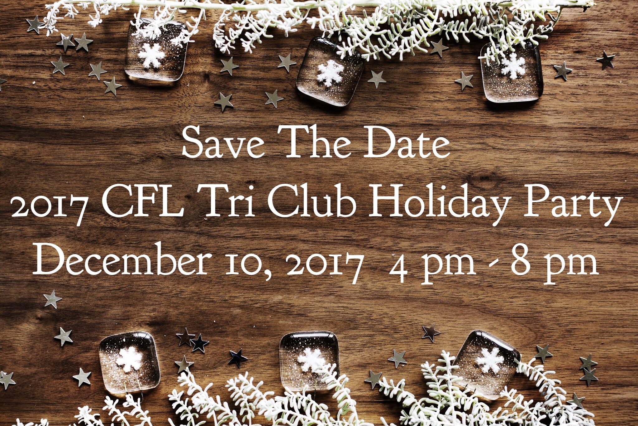 2017 CFL Tri Club Holiday Party