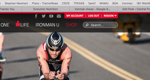 Ironman Website – Club Affiliation