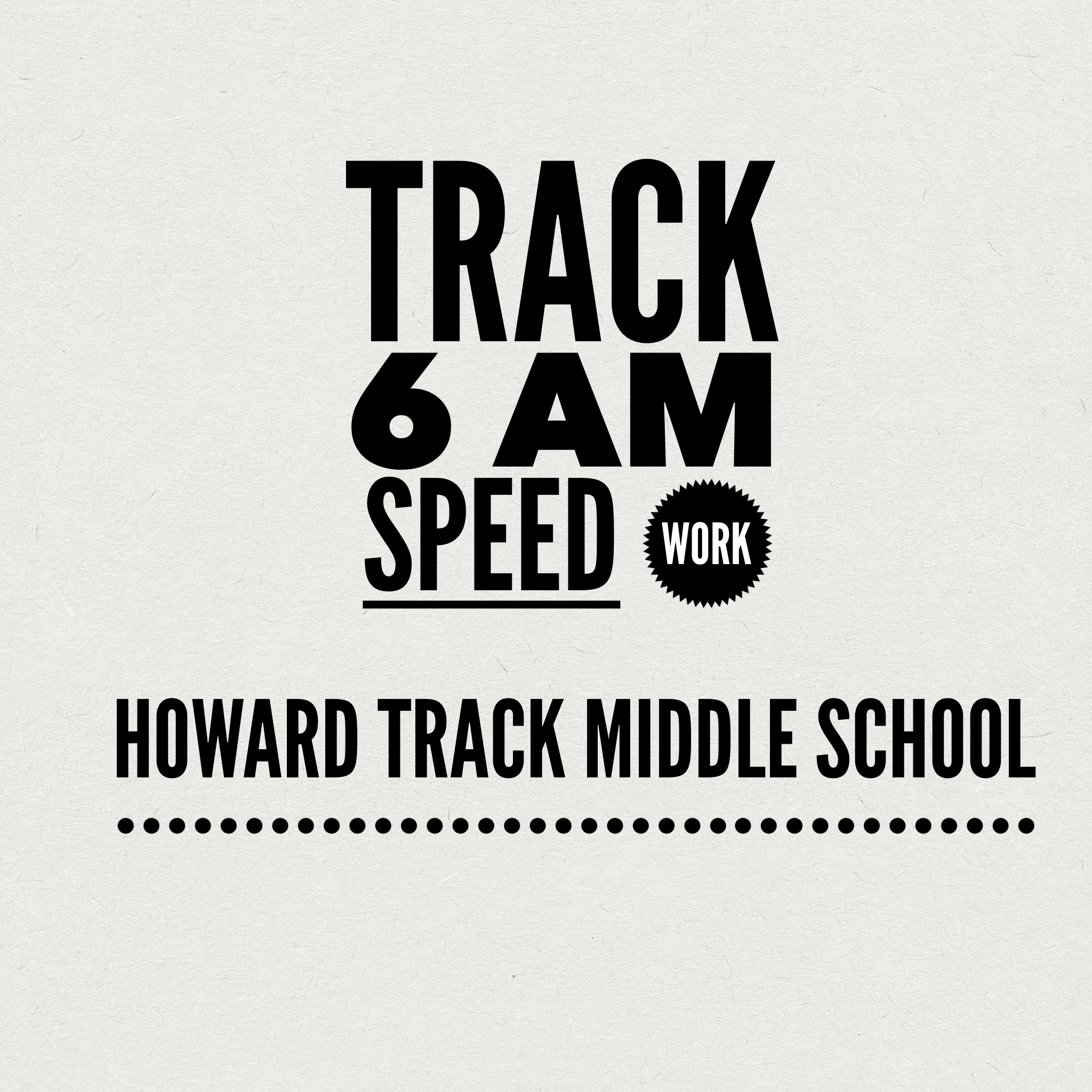 Wednesday – Track