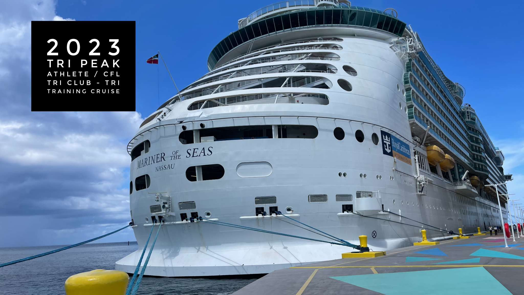 2023 TRI PEAK ATHLETE / CFL TRI CLUB – TRI TRAINING CRUISE
