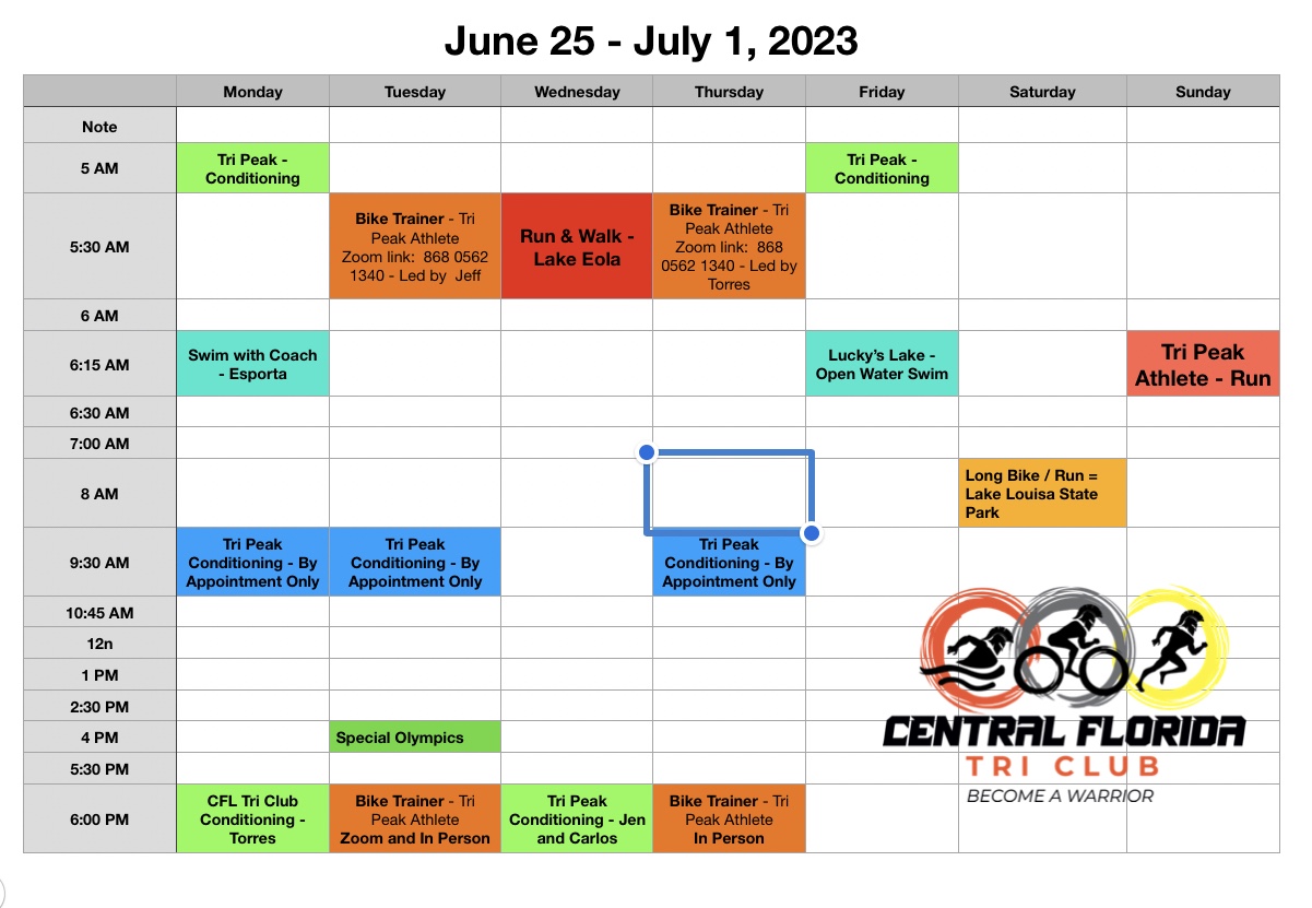 Week of June 26 – July 1, 2023