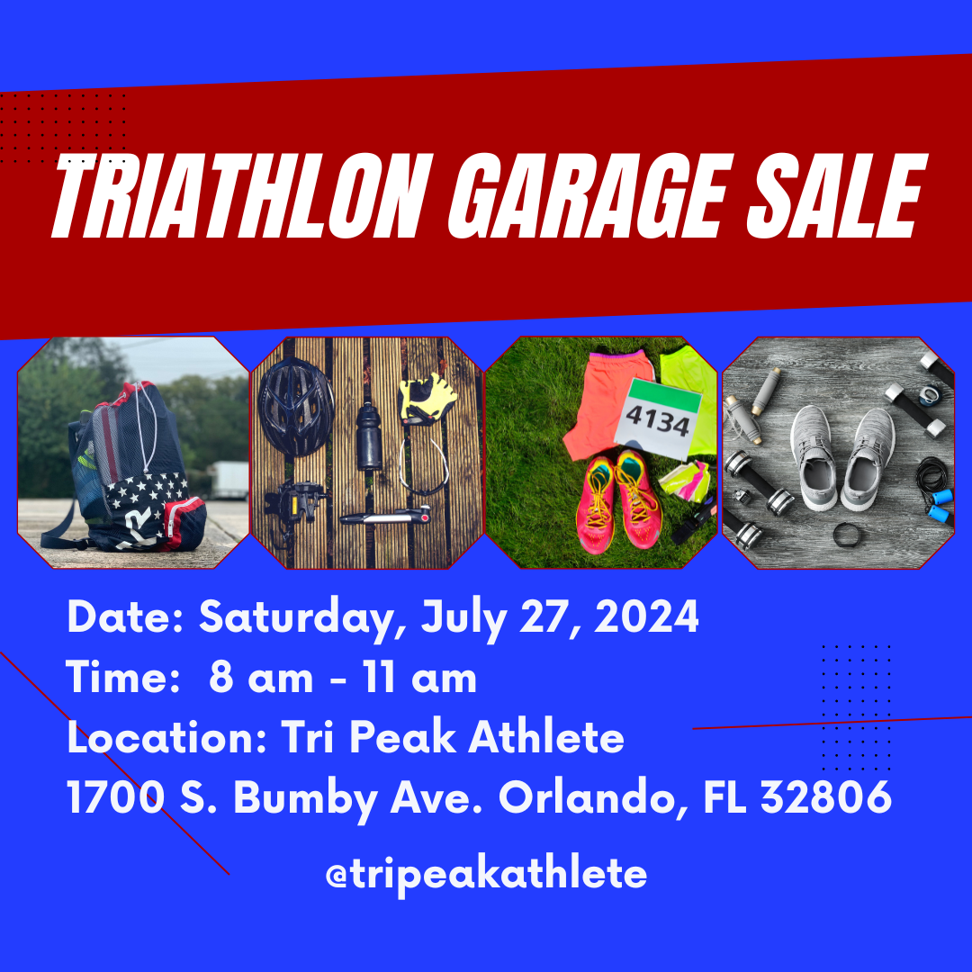 Triathlon Garage Sale – 6 days