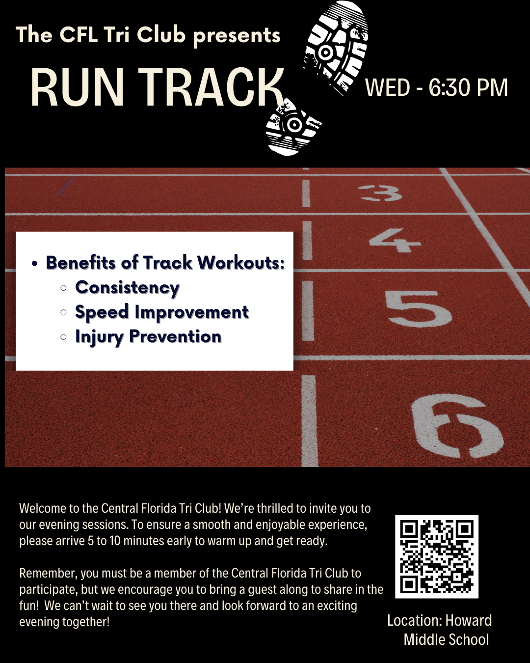 Track Sessions at Howard Middle School: Join Us!