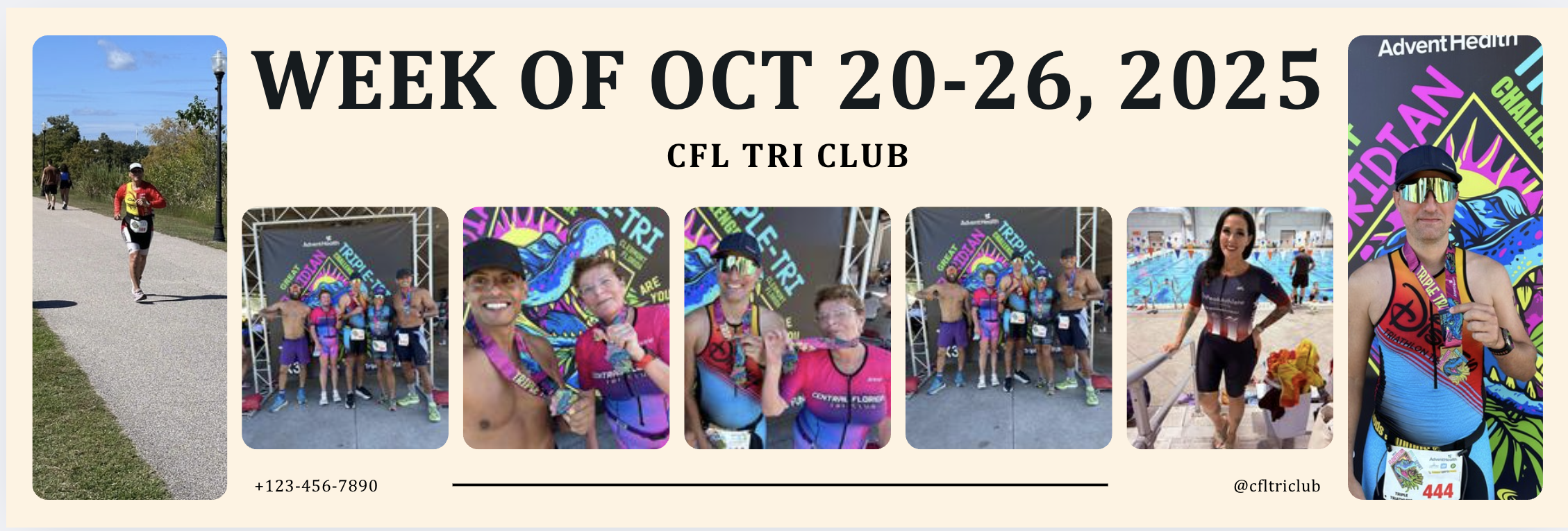 Weekly Tri Club Update: October 20–26, 2025 | Race Results, Birthday Shout-out & Season Finale Prep