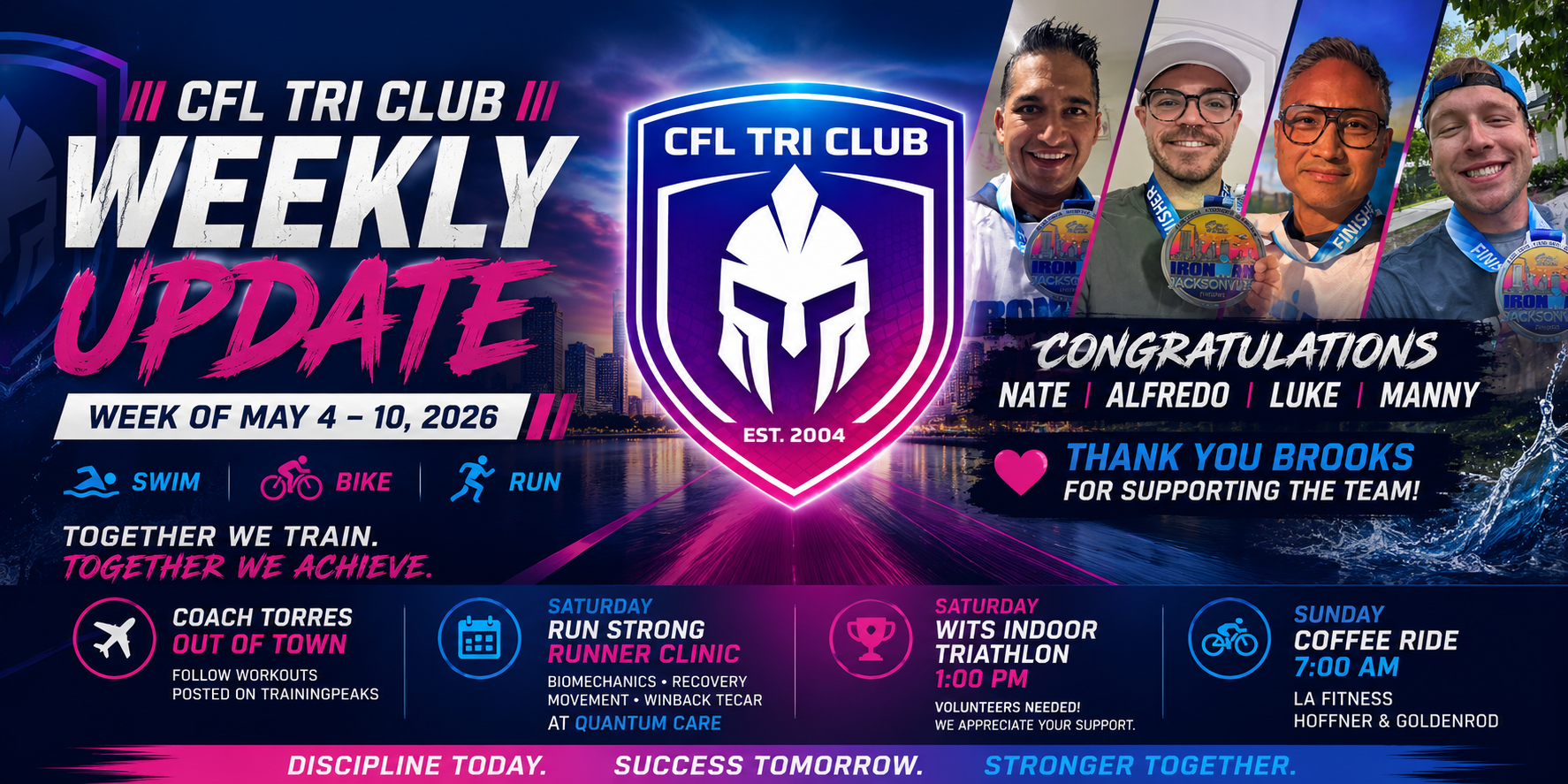 Ironman Jacksonville Weekend Recap + Upcoming Running Clinic