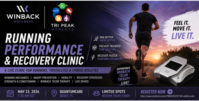 🏃‍♂️ Running Performance & Recovery Clinic Coming to Ocoee, FL – May 23, 2026