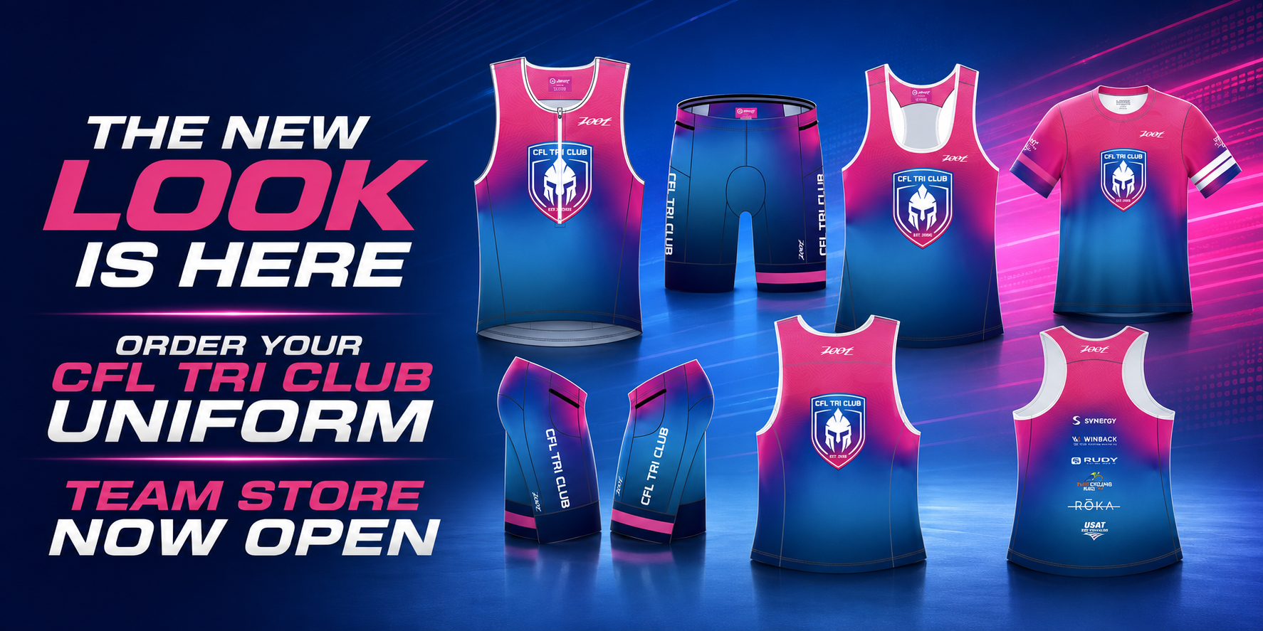 The New CFL Tri Club Uniforms Are Here!